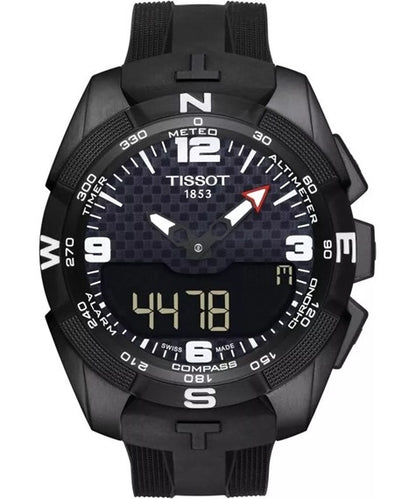 TISSOT T0914204705701 Multifunction Armbanduhr 45 mm Schwarz ansicht-3