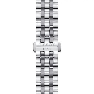 TISSOT T1224071103100 Date Armbanduhr 40 mm ansicht-2