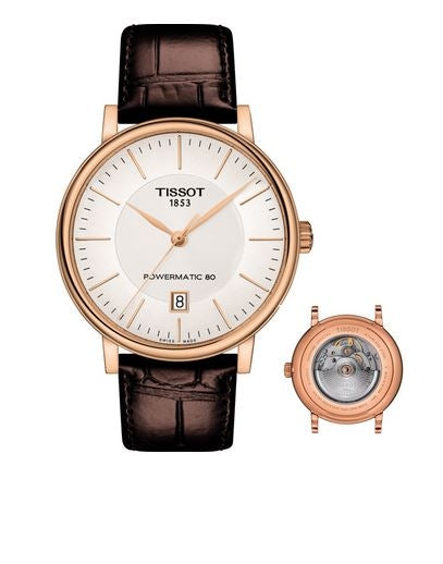 TISSOT T1224073603100 Date Armbanduhr 40 mm Gold