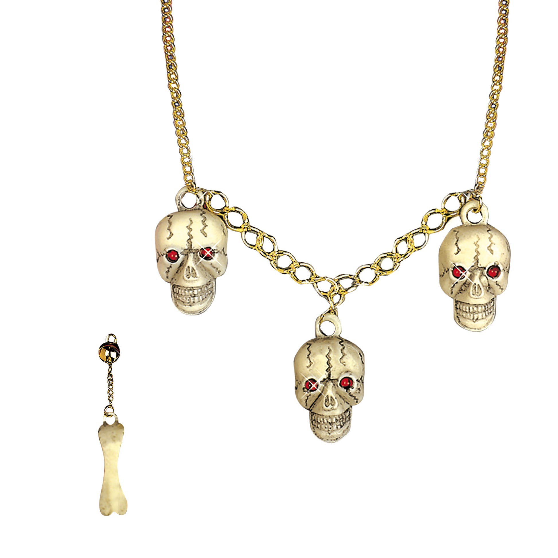 "TOD" Set (Halskette, Ohrring) – Detailansicht