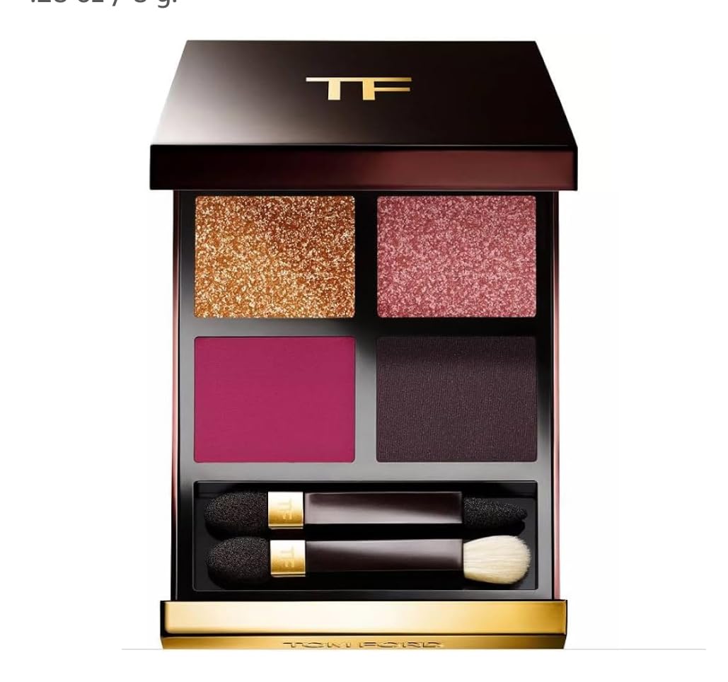 Tom Ford Tom Ford, Eye Color Quad, Lidschattenpalette, 43, Ambrosia, 4 Schattierungen, 8 g Regular