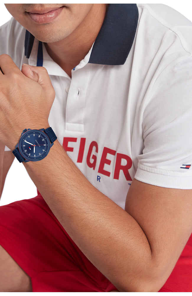 TOMMY HILFIGER 1792022 Analoguhr Armbanduhr 46 mm ansicht-2