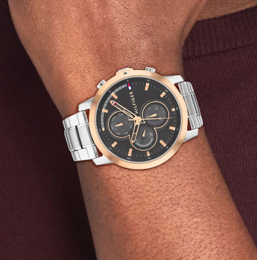 TOMMY HILFIGER 1792050 Analoguhr Armbanduhr 46 mm ansicht-2