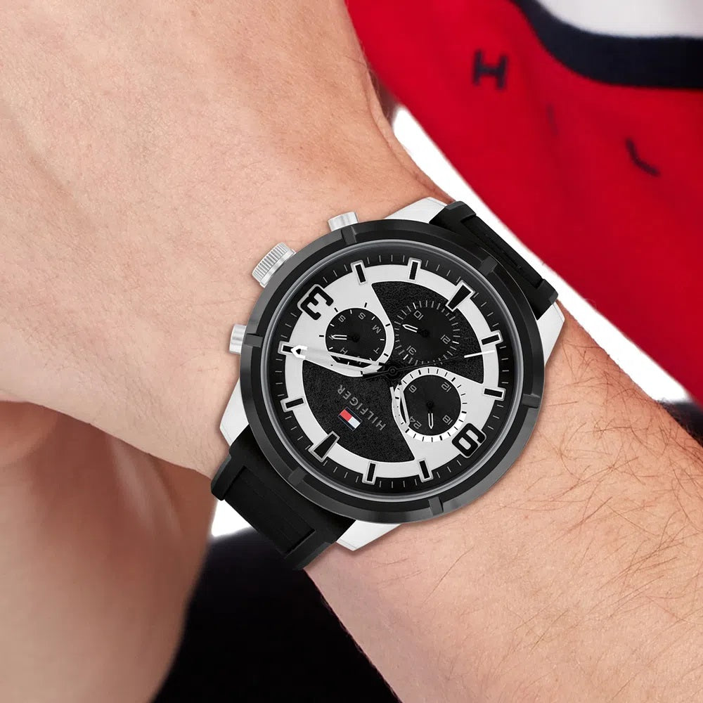 TOMMY HILFIGER 1792074 Analoguhr Armbanduhr 45 mm ansicht-2