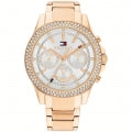 TOMMY HILFIGER NEW COLLECTION HAVEN 1782624 Day - Date - 24H Armbanduhr 38 mm Gold ansicht-3
