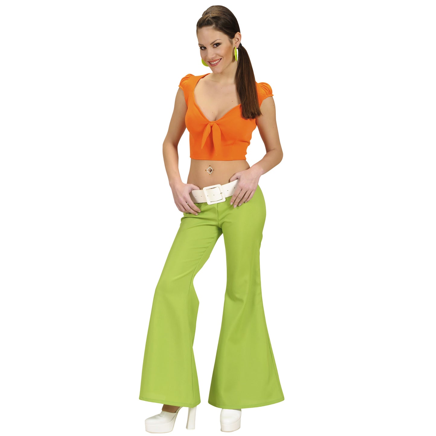"TOP ORANGE MIT SCHLEIFE" – Ansicht 3
