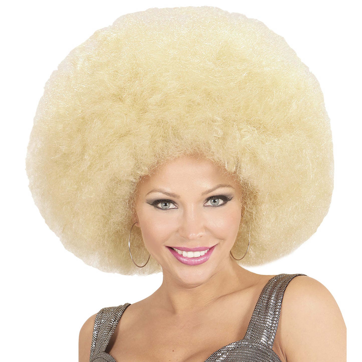 Top Quality "BLONDE RIESEN AFRO PERÜCKE" in Polybag – Ansicht 3