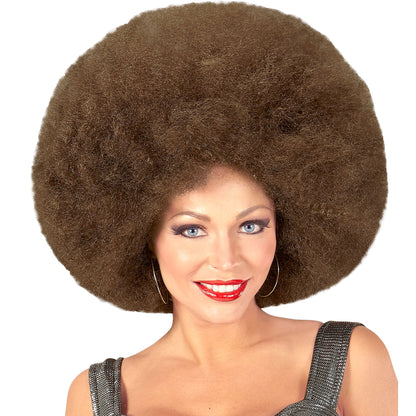 Top Quality "BRAUNE RIESEN AFRO PERÜCKE" in Polybag – Ansicht 3