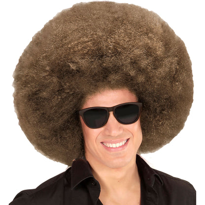 Top Quality "BRAUNE RIESEN AFRO PERÜCKE" in Polybag – Ansicht 4