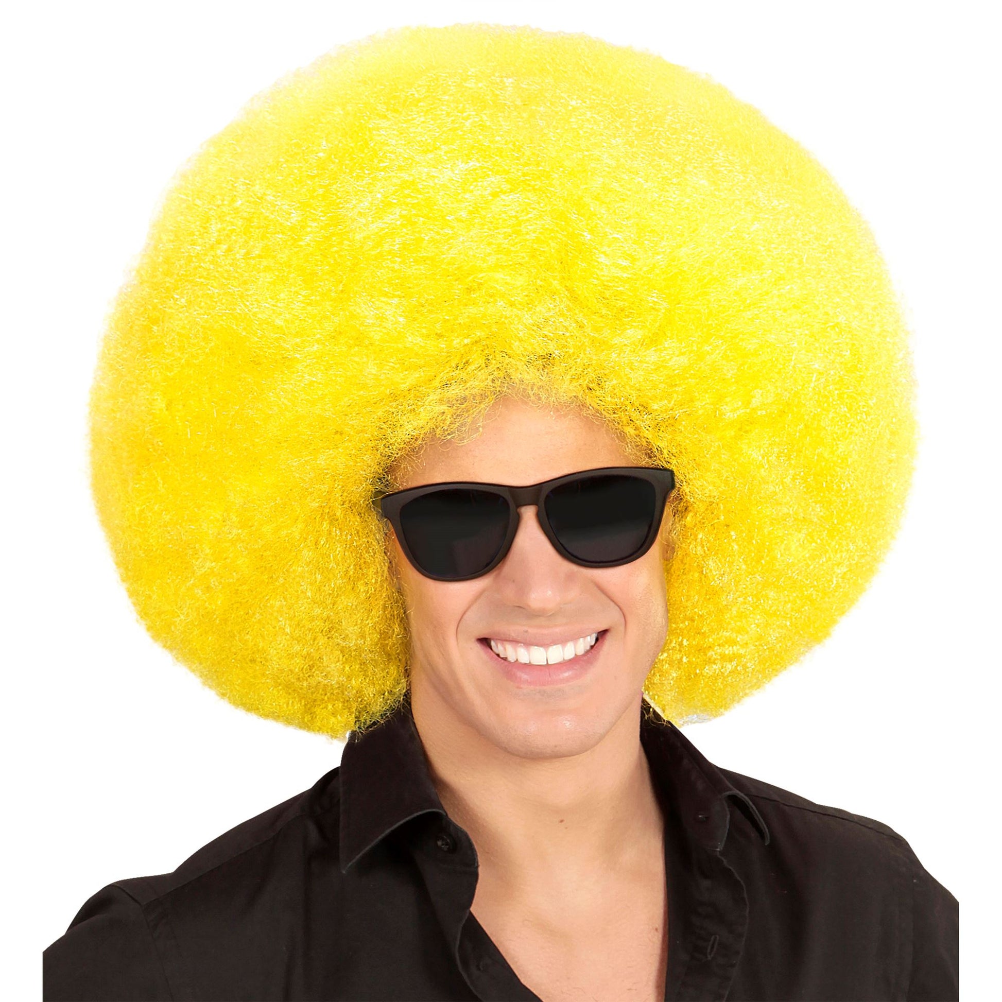 Top Quality "GELBE RIESEN AFRO PERÜCKE" in Polybag – Ansicht 4