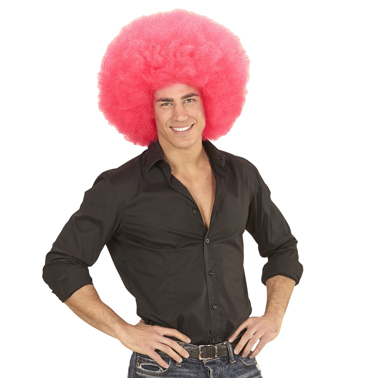 Top Quality "PINKE RIESEN AFRO PERÜCKE" in Polybag – Ansicht 5