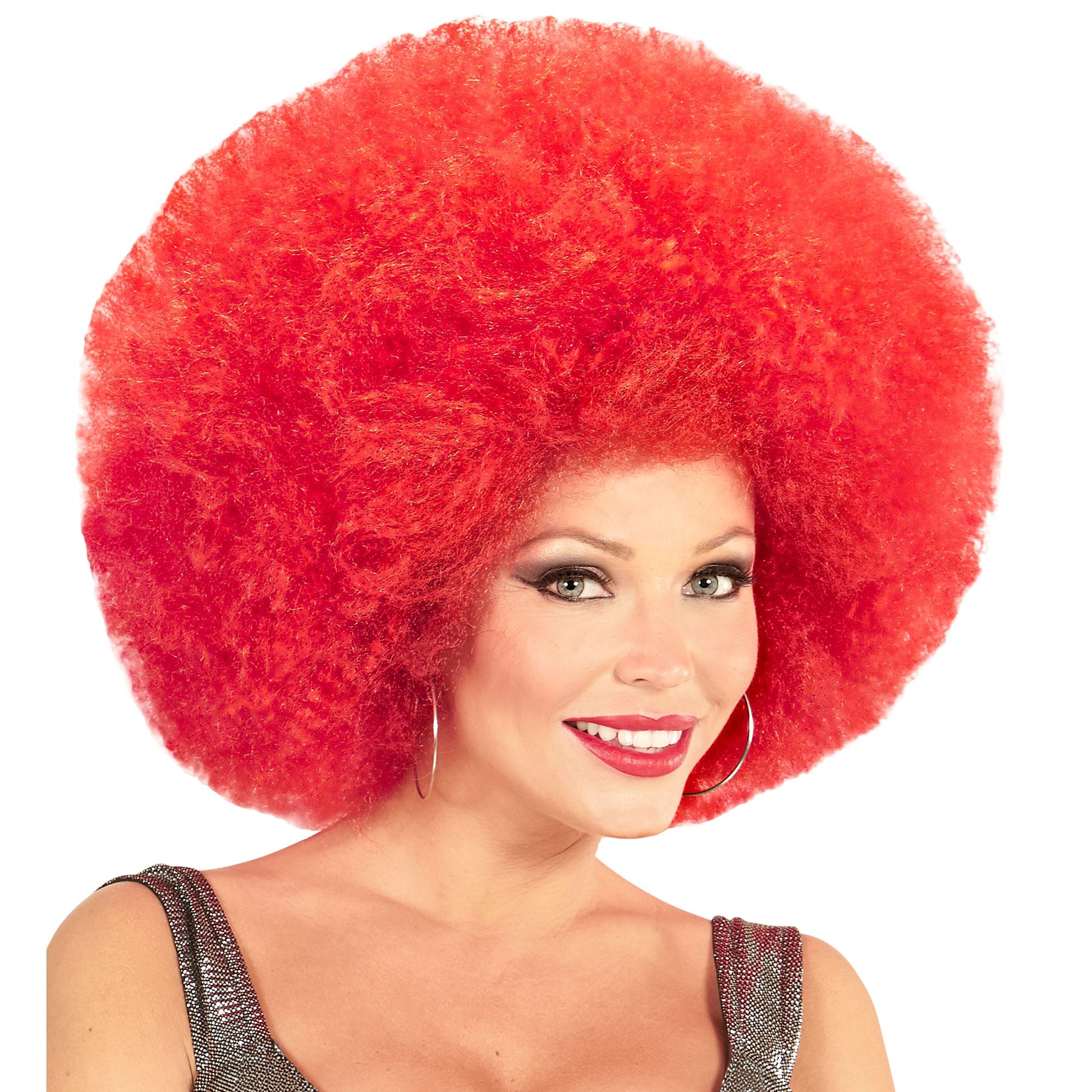 Top Quality "ROTE RIESEN AFRO PERÜCKE" in Polybag – Ansicht 3