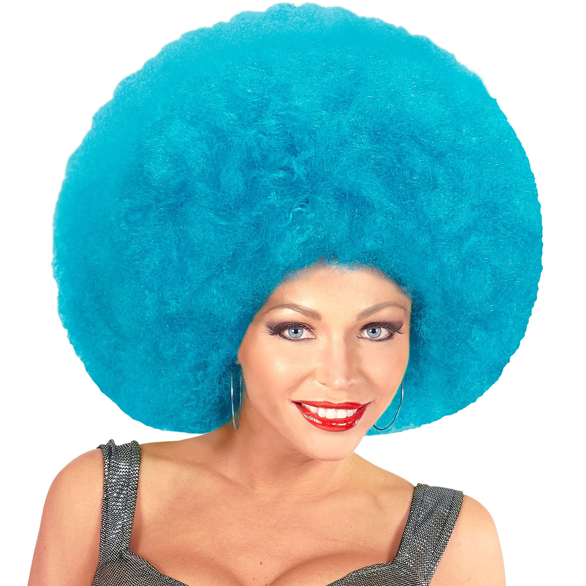 Top Quality "SCHWARZE TÜRKISE AFRO PERÜCKE" in Polybag – Ansicht 3