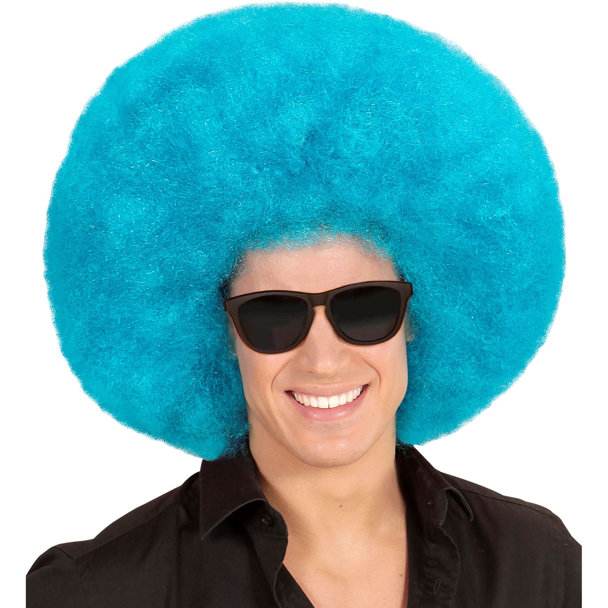 Top Quality "SCHWARZE TÜRKISE AFRO PERÜCKE" in Polybag – Ansicht 4