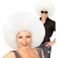 Top Quality "WEISSE RIESEN AFRO PERÜCKE" in Polybag – Vorderansicht
