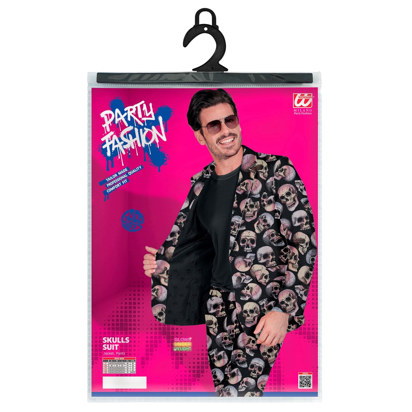 "TOTENKÖPFE PARTY FASHION ANZUG" (Jackett, Hose) – Ansicht 5