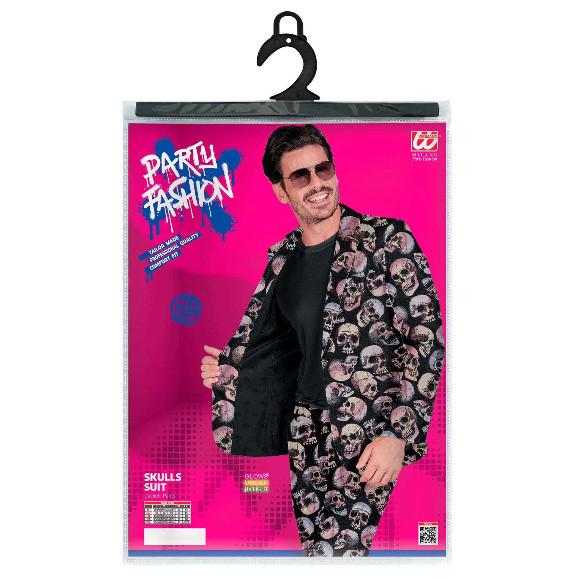 "TOTENKÖPFE PARTY FASHION ANZUG" (Jackett, Hose) – Ansicht 5