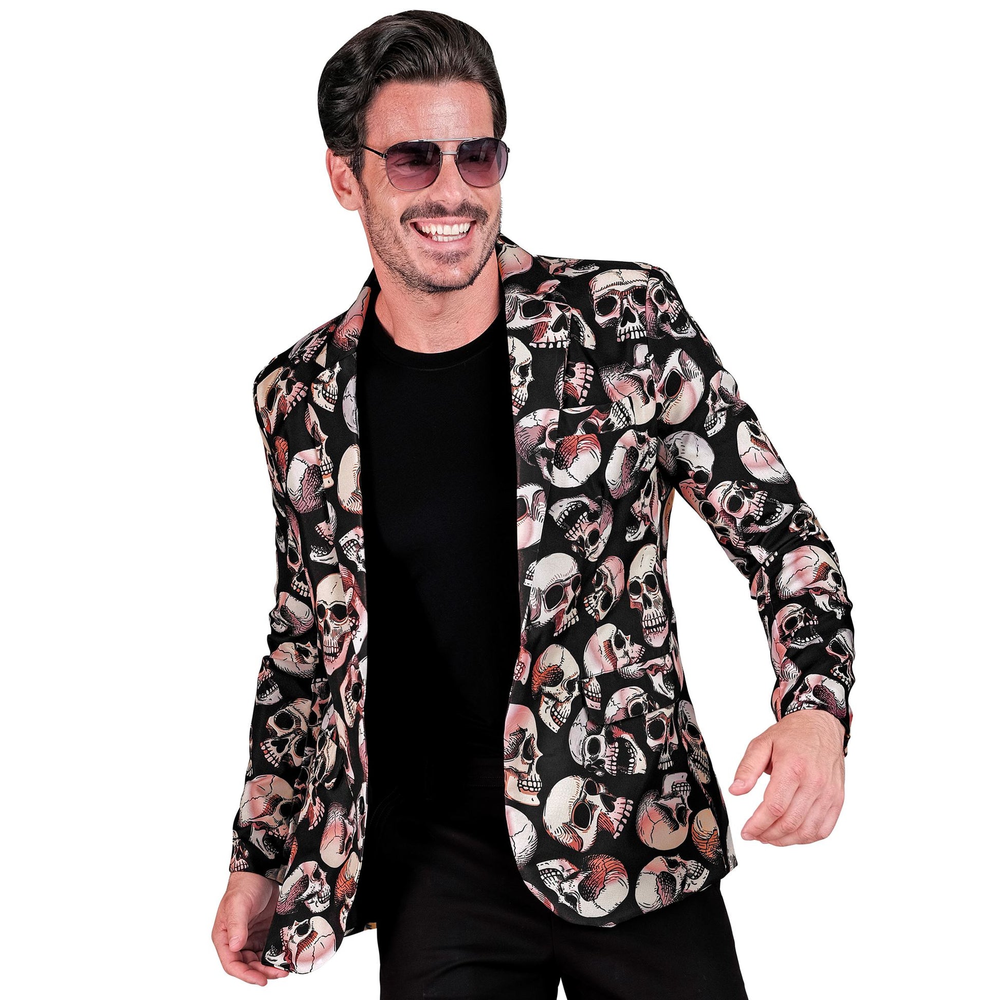 "TOTENKÖPFE PARTY FASHION JACKETT" (Jackett) – Detailansicht