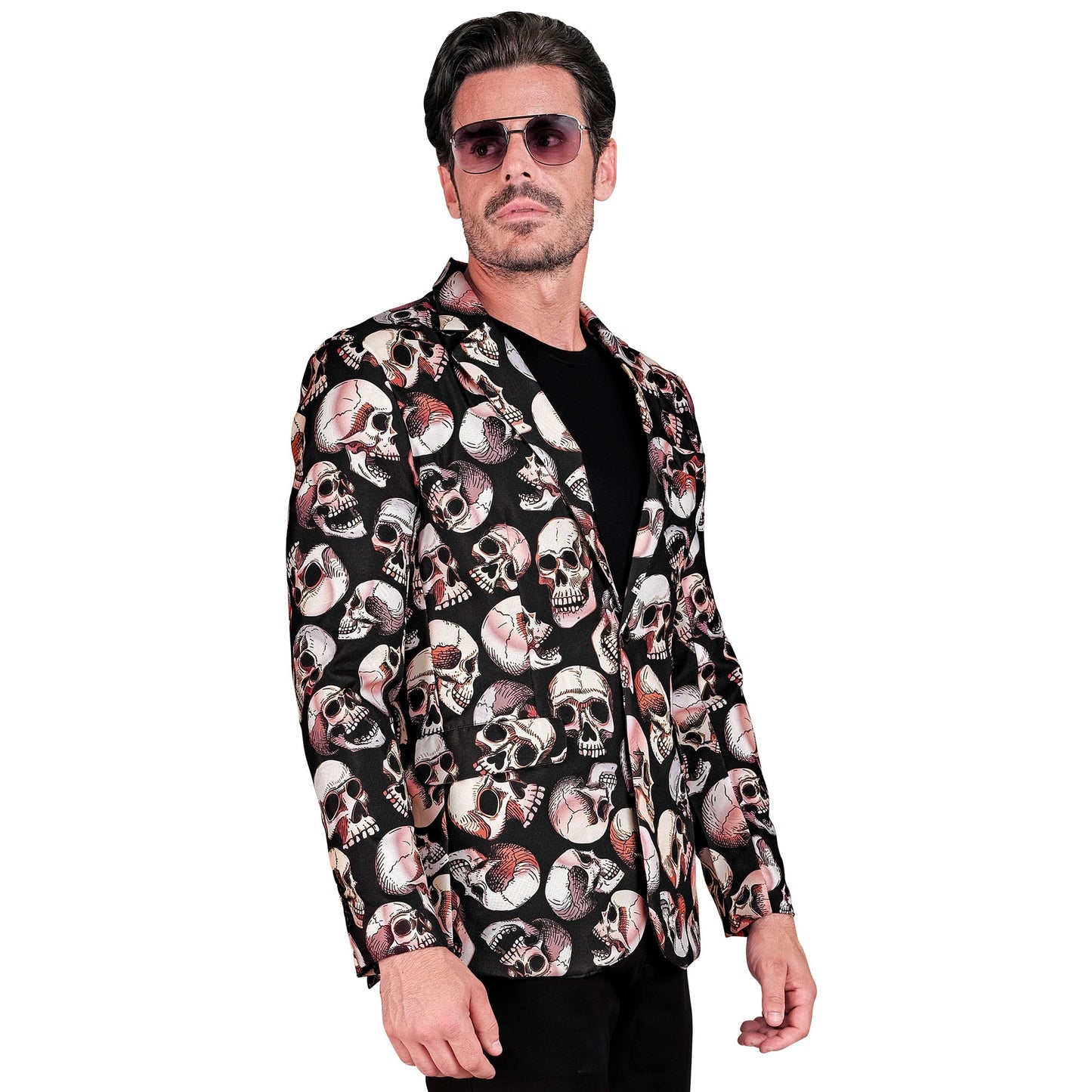 "TOTENKÖPFE PARTY FASHION JACKETT" (Jackett) – Ansicht 3