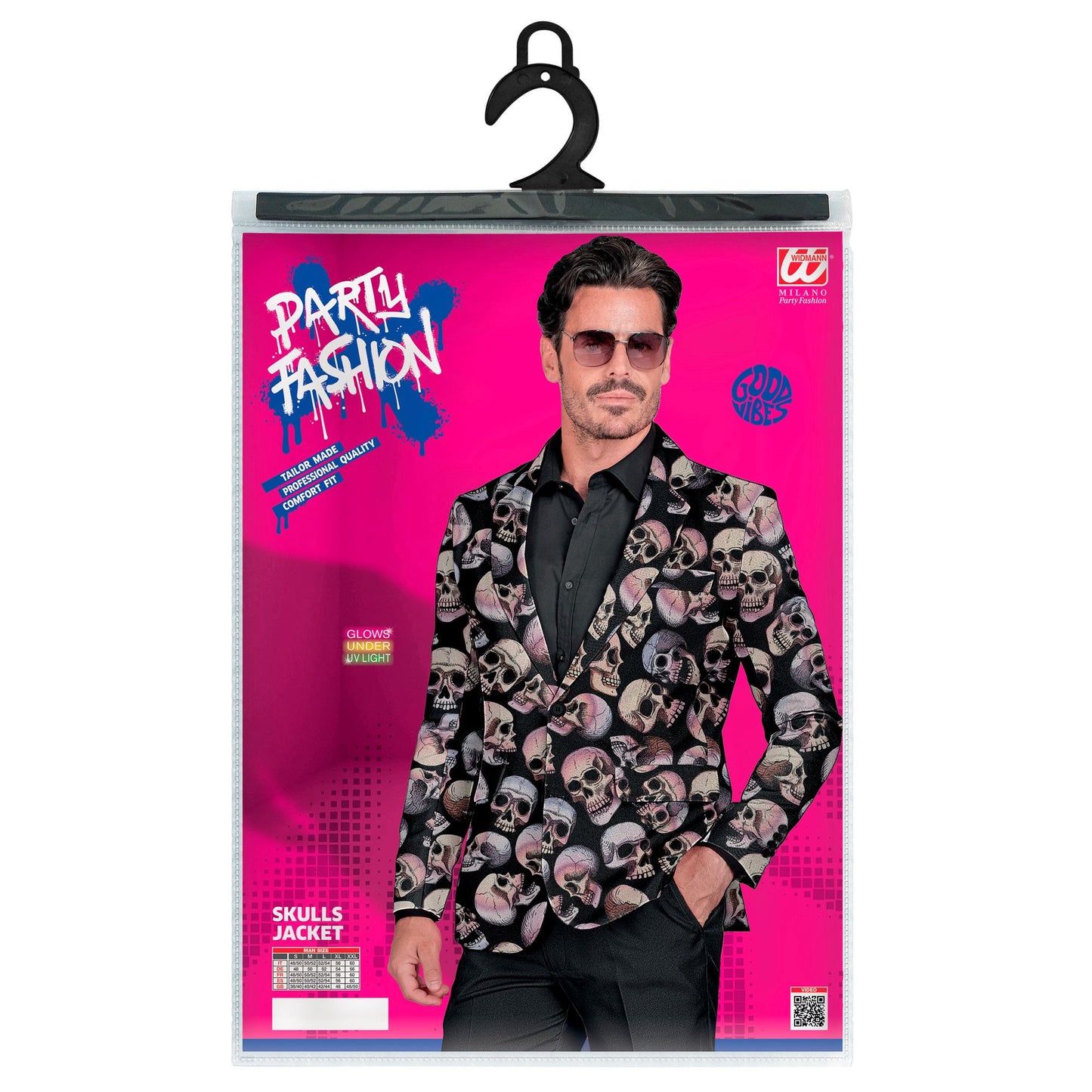 "TOTENKÖPFE PARTY FASHION JACKETT" (Jackett) – Ansicht 5