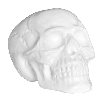 "TOTENKOPF MIT KALEIDOSKOPISCH WECHSELNDEM LICHT UND MYSTERIÖSEM SOUND" geräuschaktiviert - 32 cm – Detailansicht