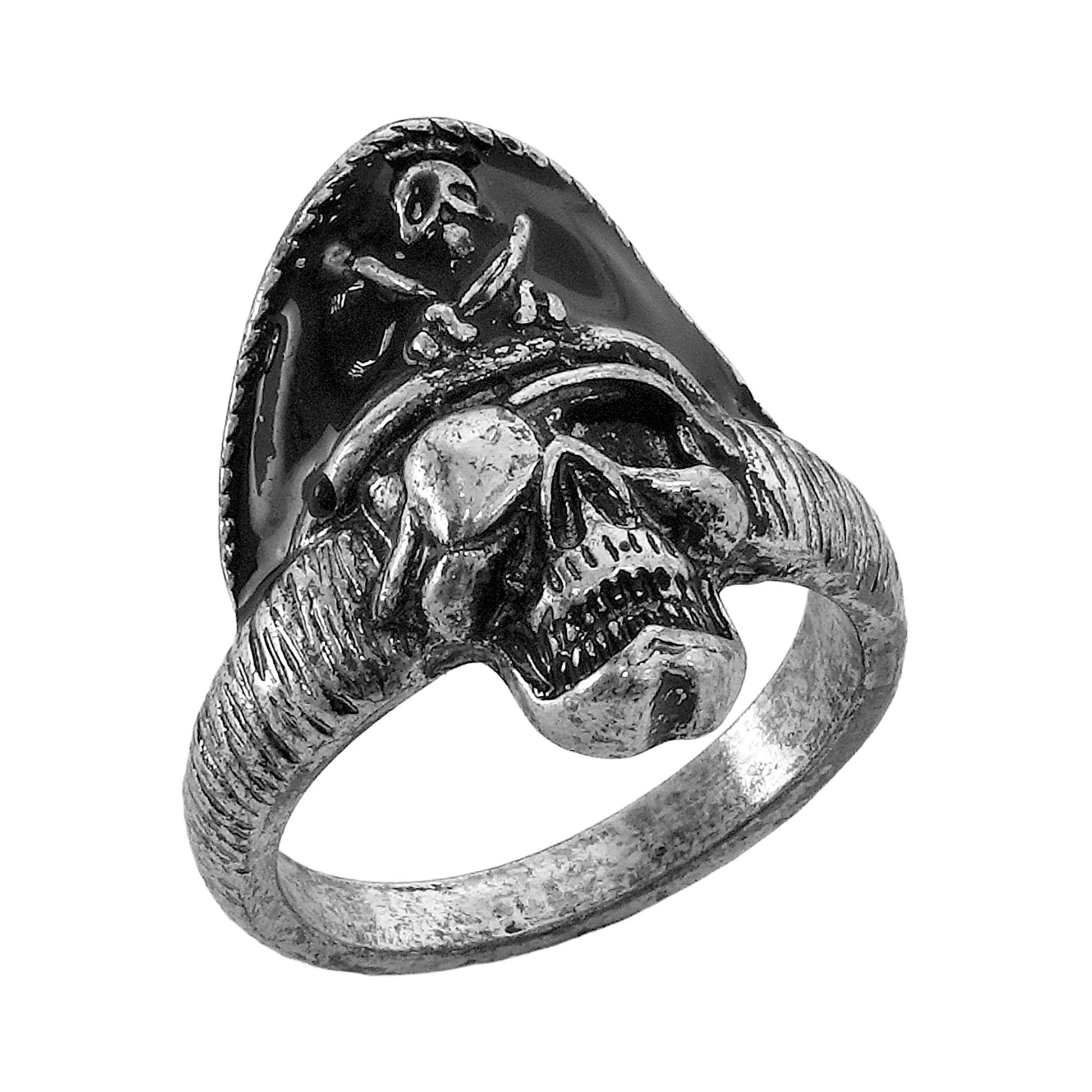 "TOTENKOPFRING PIRAT" – Vorderansicht