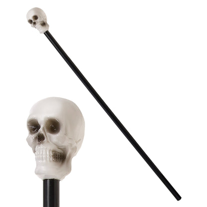 "TOTENKOPFSTOCK" 80 cm – Vorderansicht