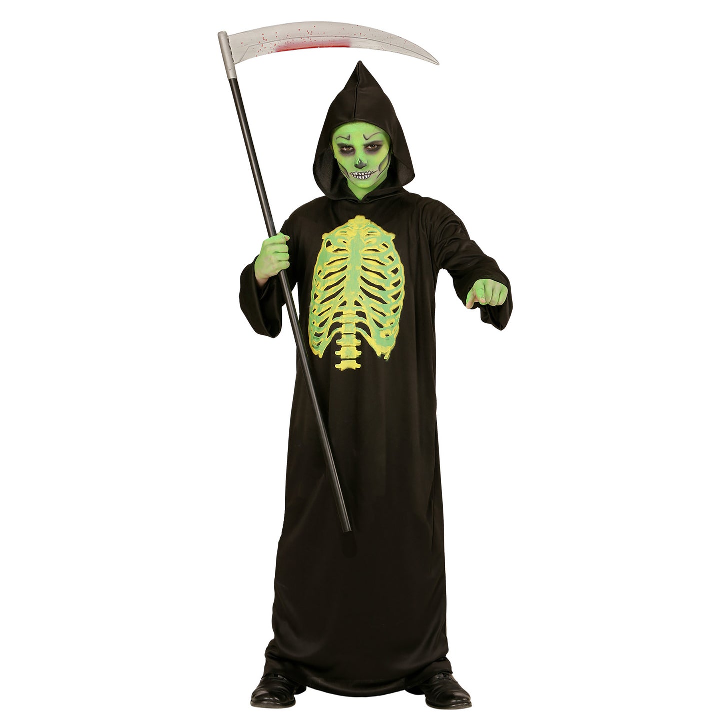 "TOXIC REAPER" (Robe mit Kapuze) – Detailansicht