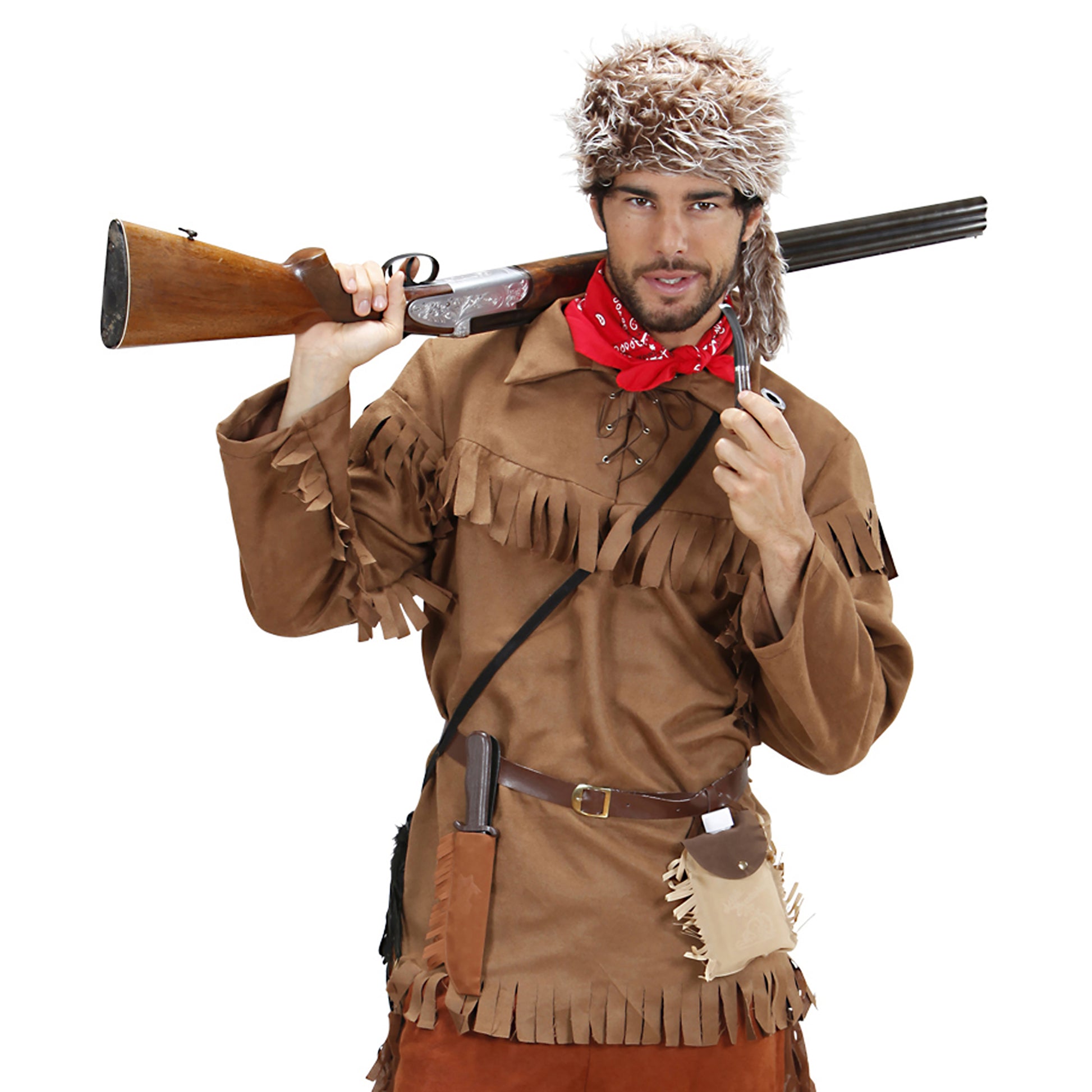 "TRAPPER" (Jacke, Hut) – Detailansicht