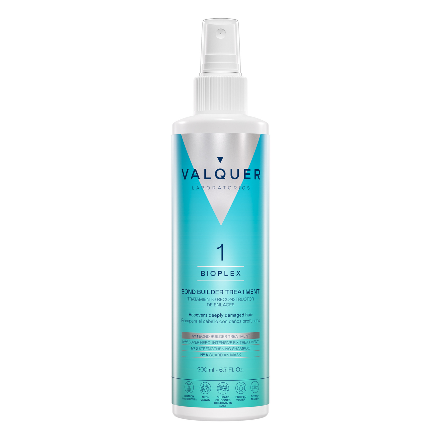 VALQUER VALQUER Bioplex N 1 Tratamiento Reconstructor 200 ml Haarpflege Kur Kosmetik