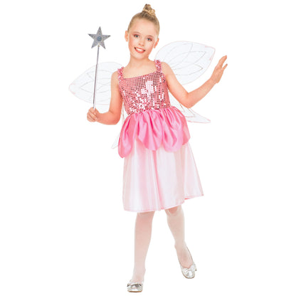 "TRILLY" (Pailettenkleid, Flügel) – Vorderansicht