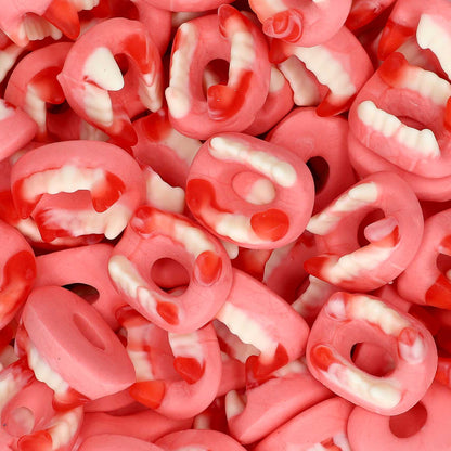 Trolli Dracula Fruchtgummi 150 Stück Erdbeer-Sahne 1050 g