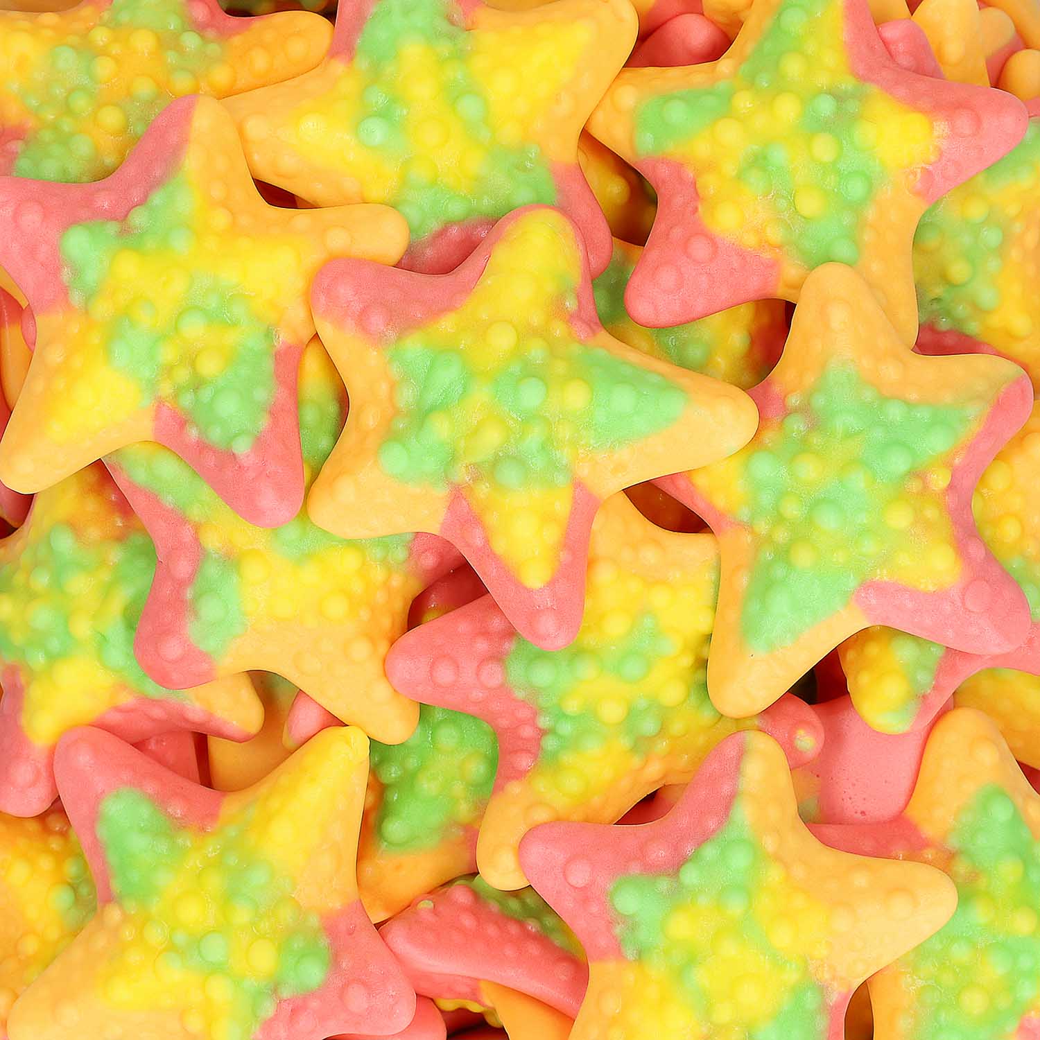 Trolli Seesterne 75 Seesterne aus Schaumzucker – Detailansicht