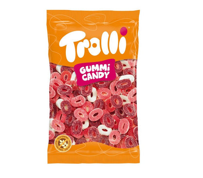 Trolli Rote Früchte Mini-Ringe Fruchtgummi 1000 g