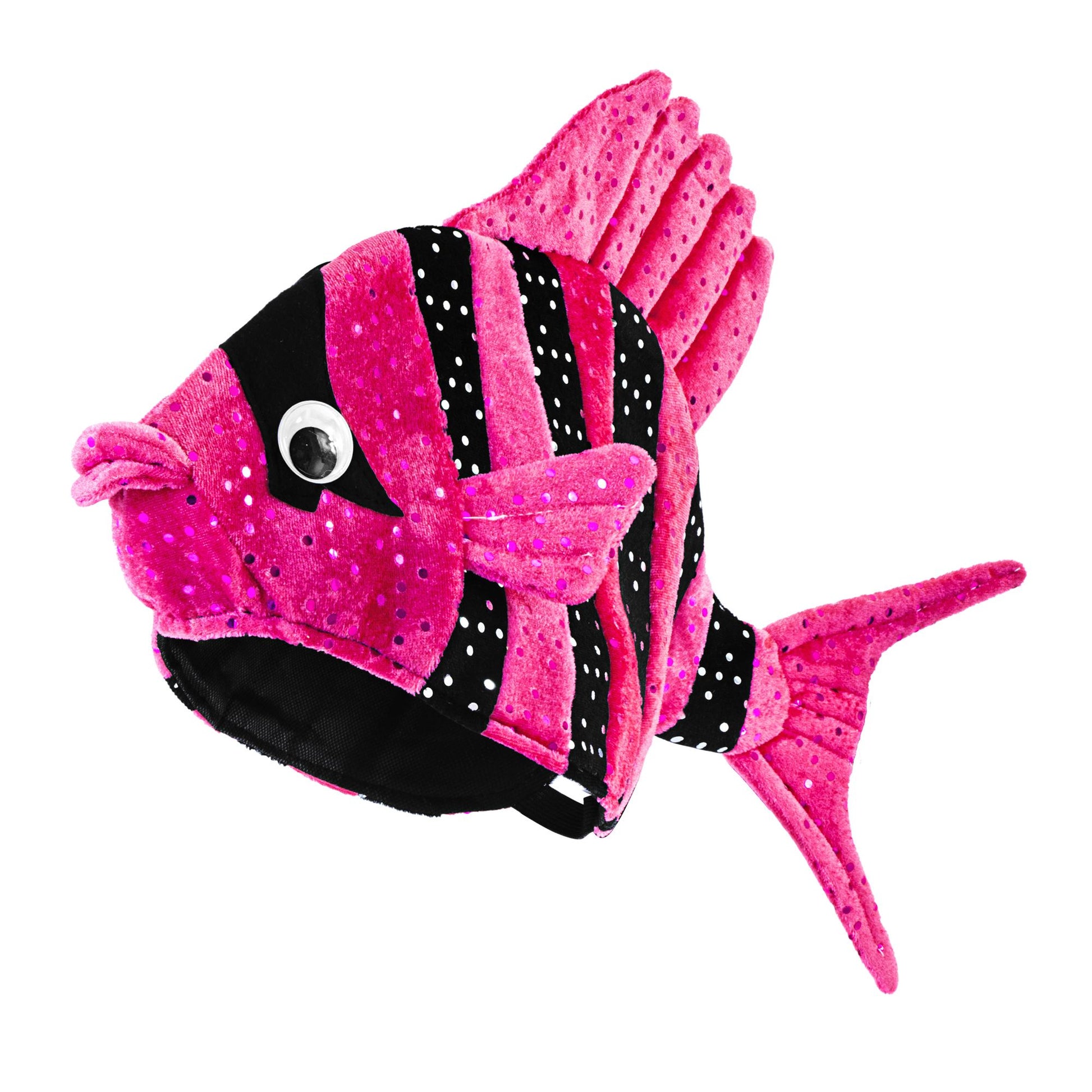 "TROPENFISCHHUT PINK" – Vorderansicht