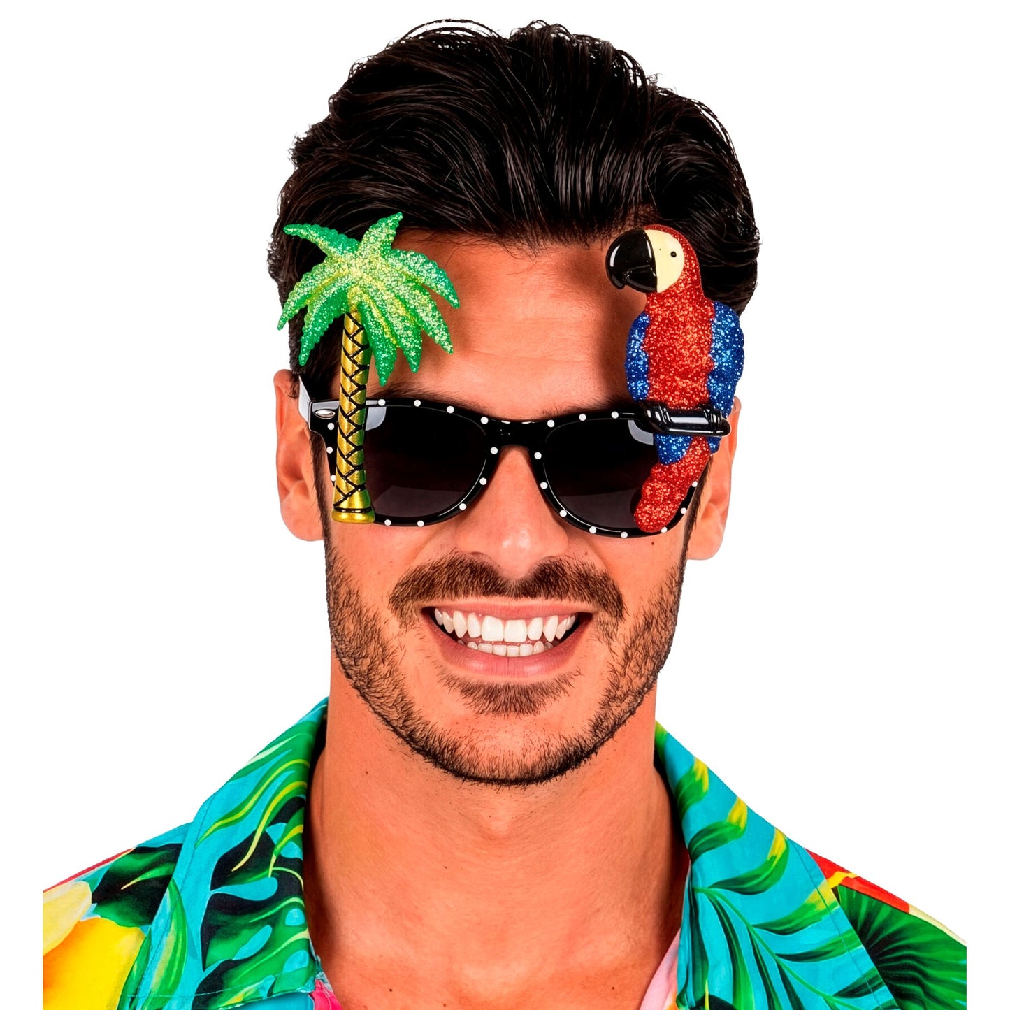"TROPISCHE BRILLE MIT PAPAGEI" – Ansicht 4