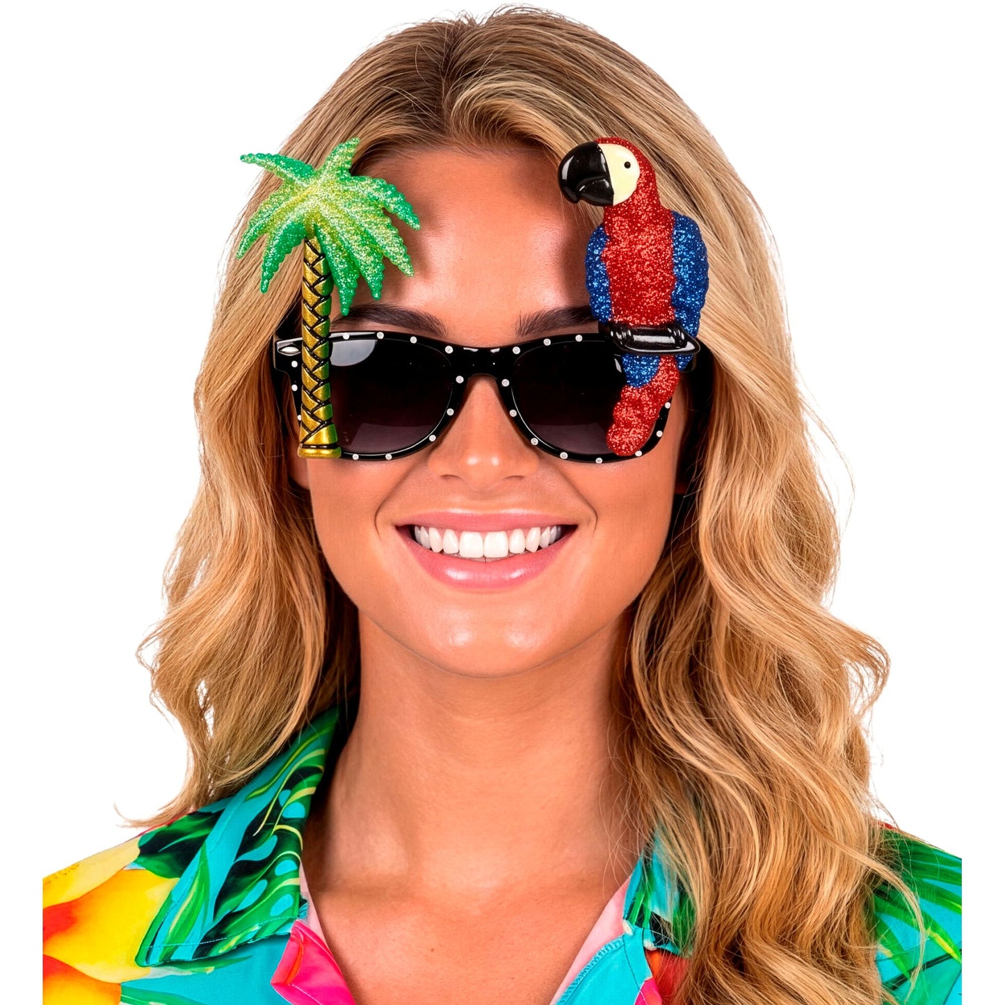 "TROPISCHE BRILLE MIT PAPAGEI" – Ansicht 5