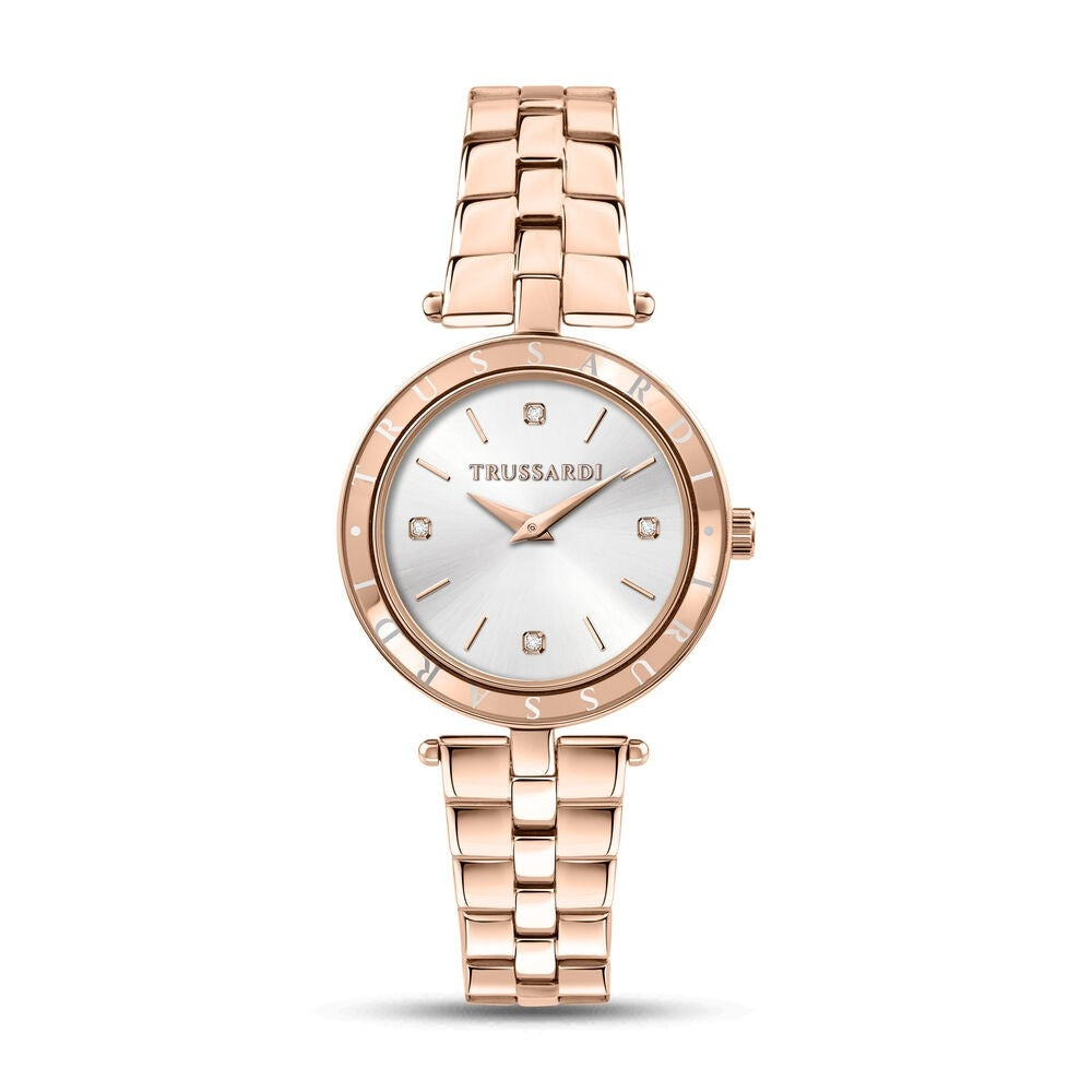 TRUSSARDI R2453145512 Only Time - Armbanduhr 34 mm Silber