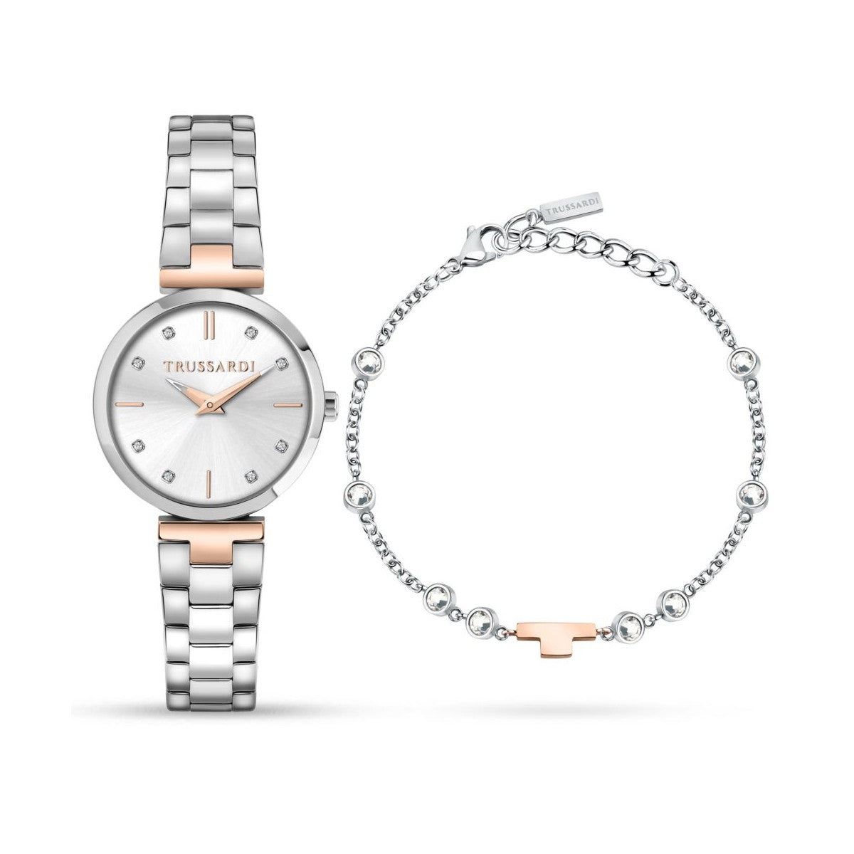 TRUSSARDI R2453164508 Only Time Armbanduhr Silber