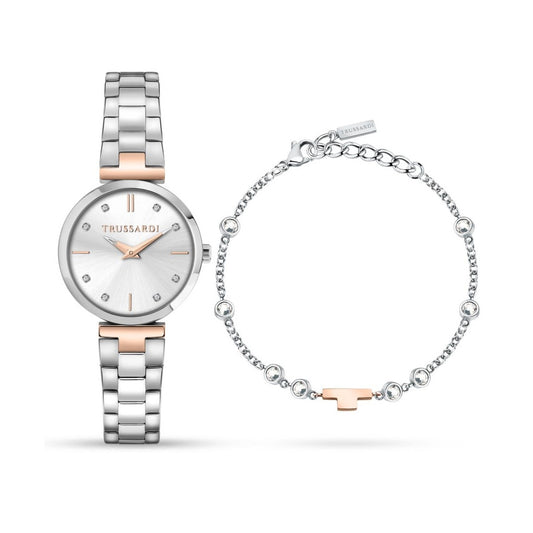 TRUSSARDI R2453164508 Only Time Armbanduhr Silber