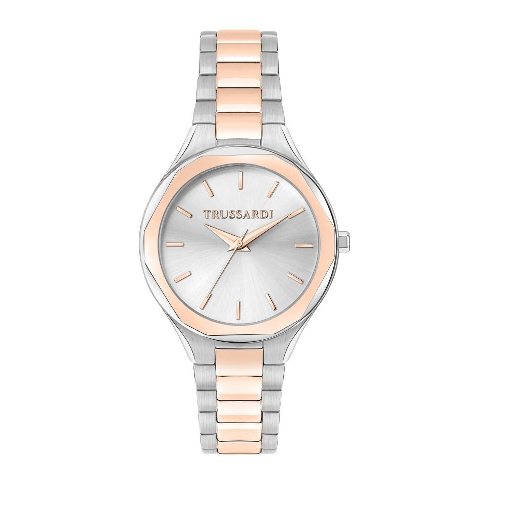 TRUSSARDI SMALL R2453157504 Only Time - Armbanduhr 32 mm Silber
