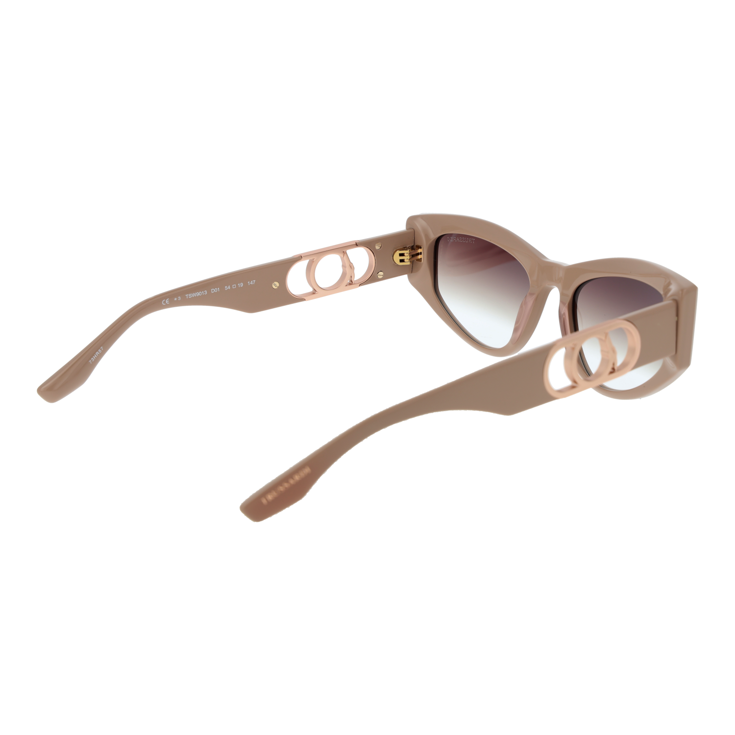 TRUSSARDI SUNGLASSES TSW9013 54D01 Sonnenbrille ansicht-2