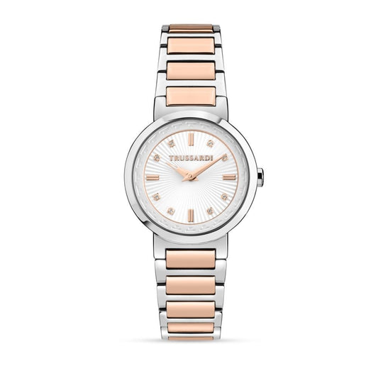 TRUSSARDI T-BRIDGE R2453171505 Only Time Armbanduhr 34 mm Silber
