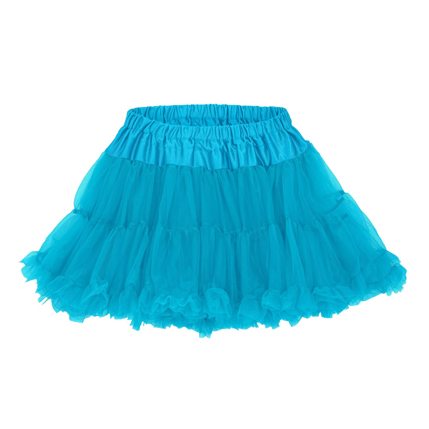 "TÜRKISER TUTU PETTICOAT" weicher mehrlagiger Tüll – Ansicht 4