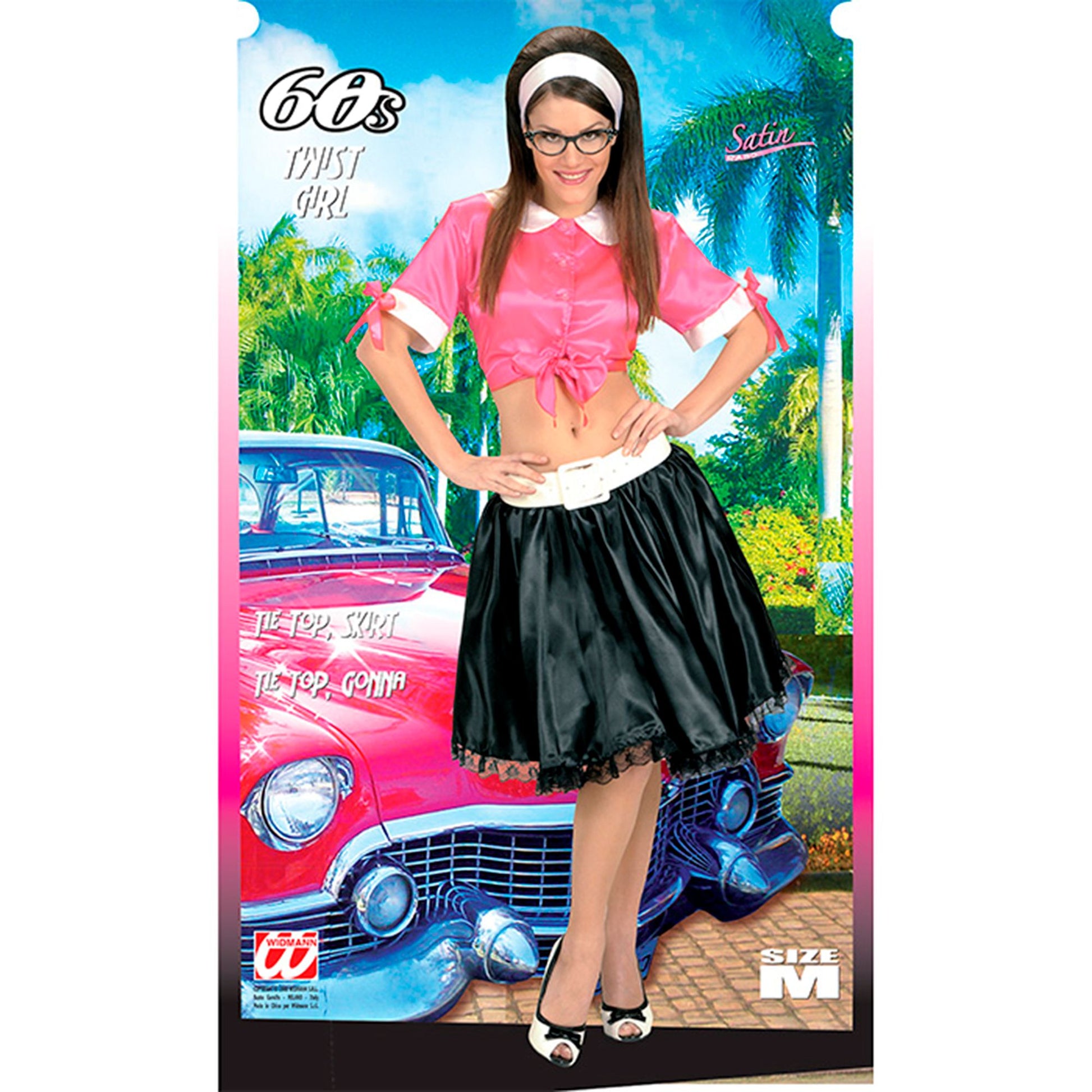 "TWIST GIRL" (Tie Top, Rock) – Detailansicht