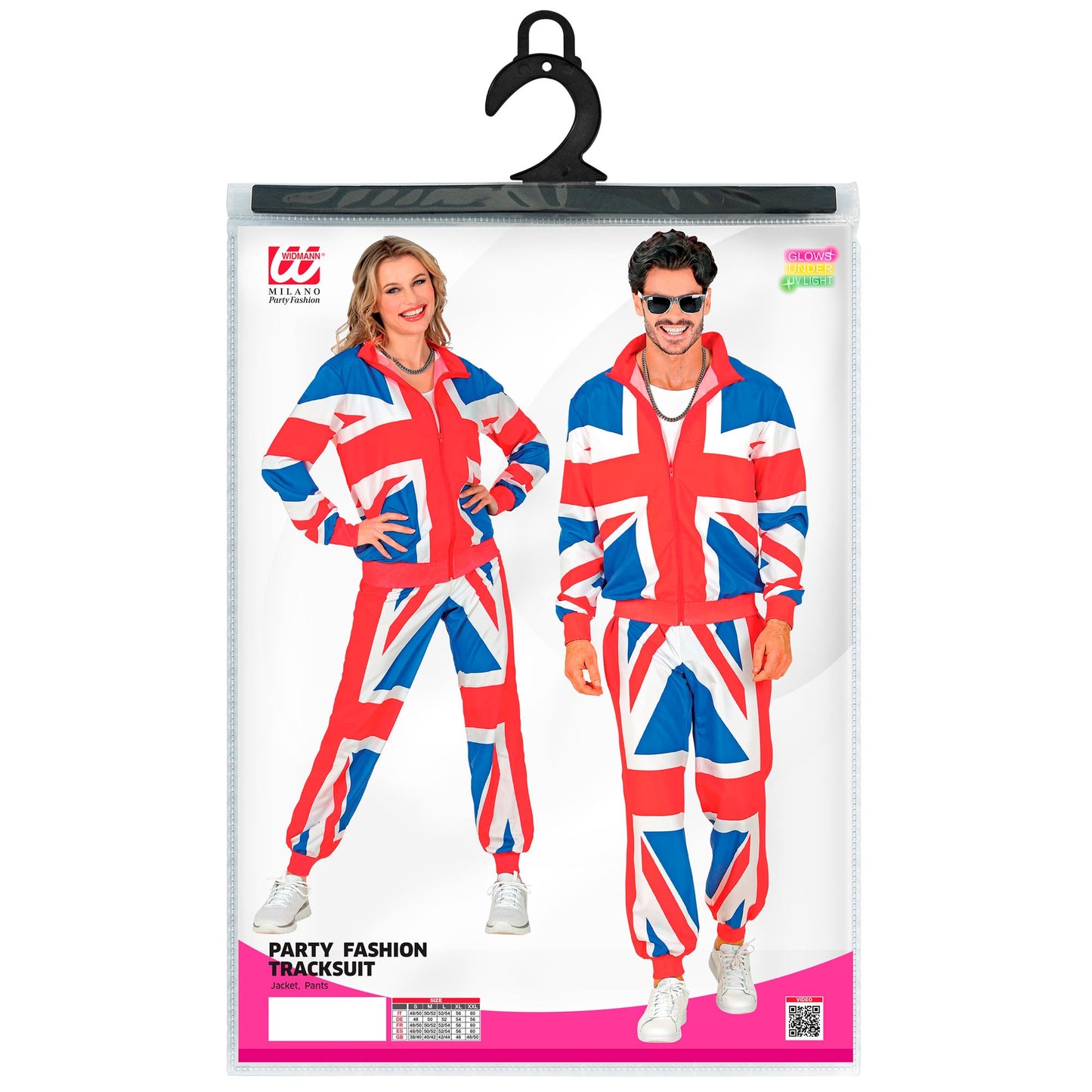 "U.K. PARTY FASHION TRAININGSANZUG" (Oberteil, Hose) – Ansicht 5