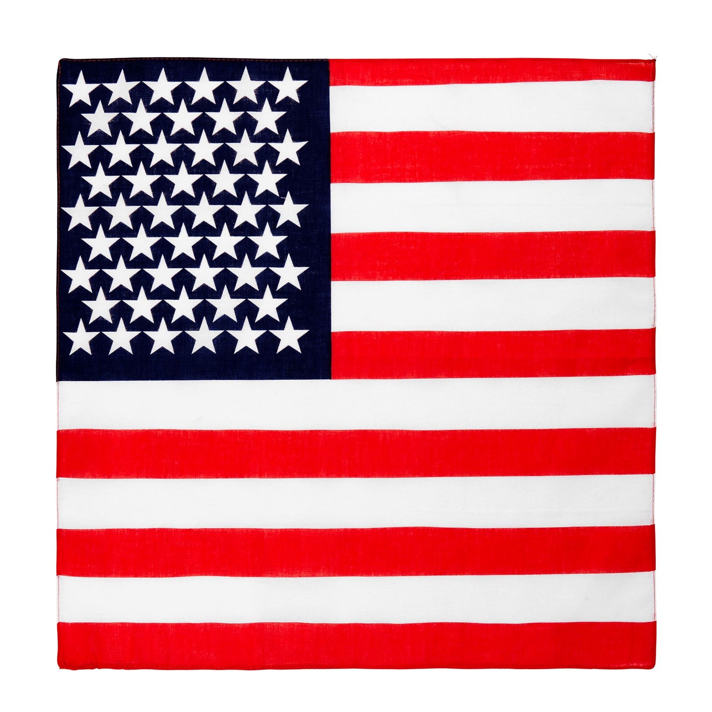 "U.S.A. BANDANA" 55x55 cm - 100% Baumwolle – Detailansicht