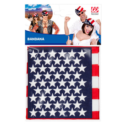 "U.S.A. BANDANA" 55x55 cm - 100% Baumwolle – Ansicht 3
