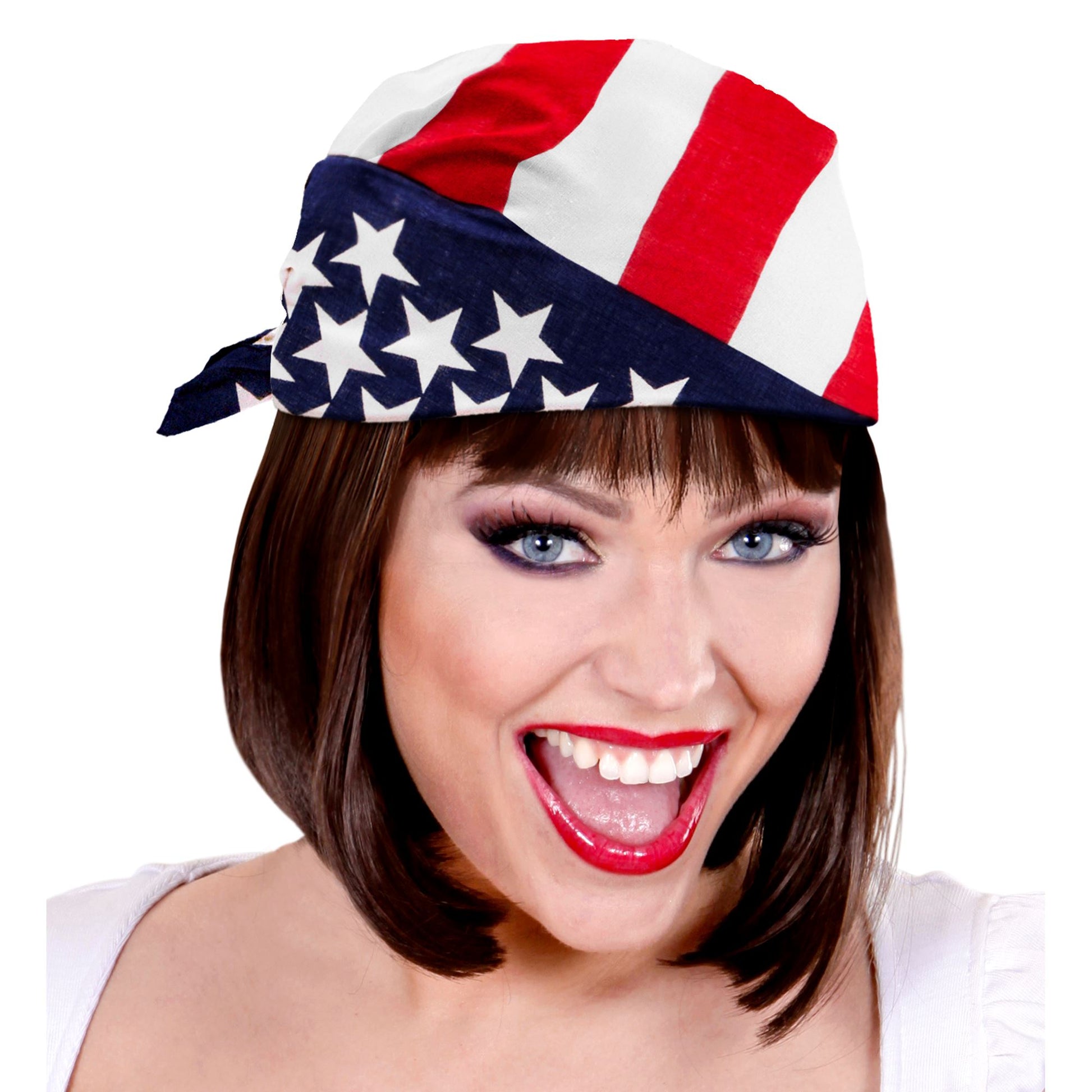 "U.S.A. BANDANA" 55x55 cm - 100% Baumwolle – Ansicht 4