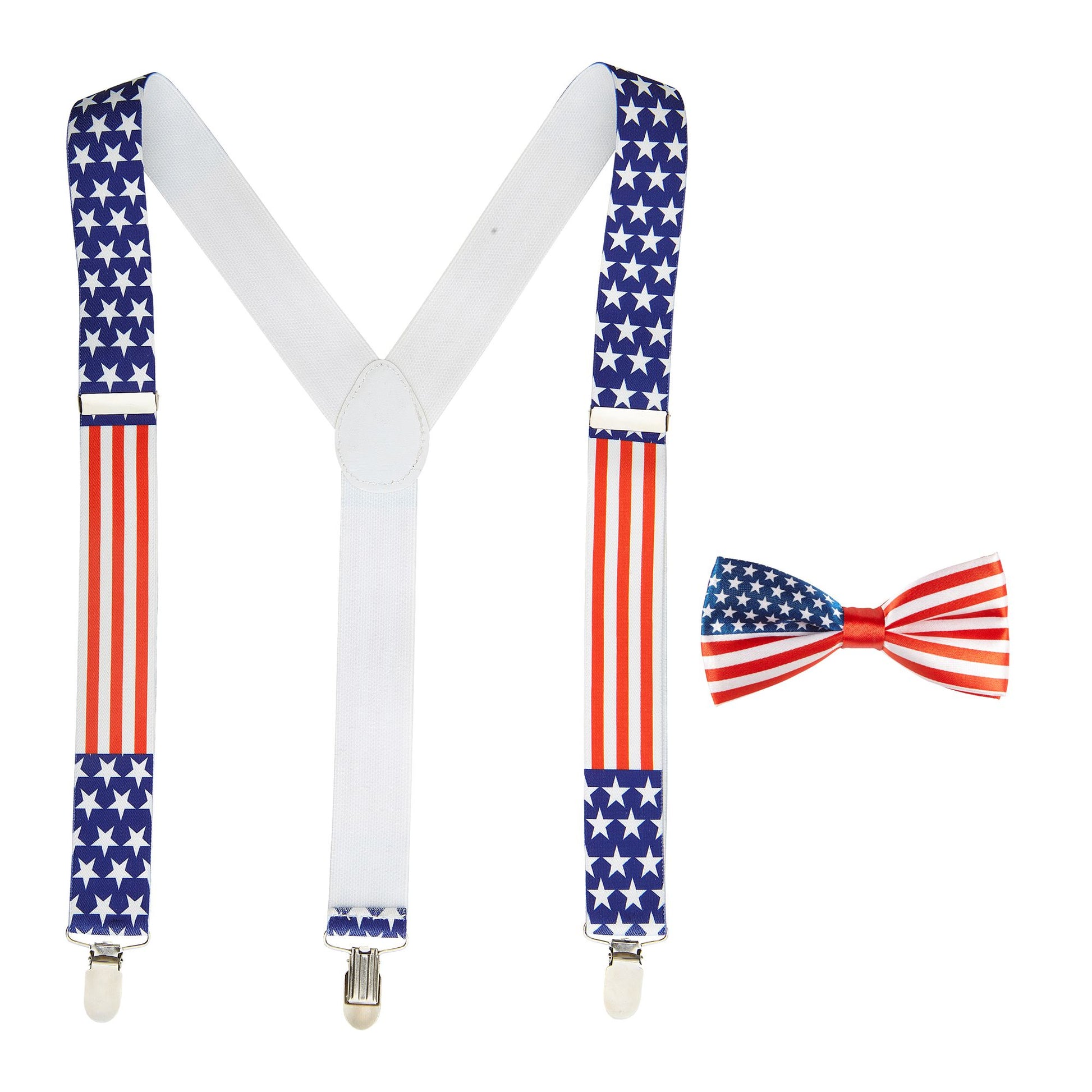 "U.S.A." (Hosenträger & Fliege) – Vorderansicht